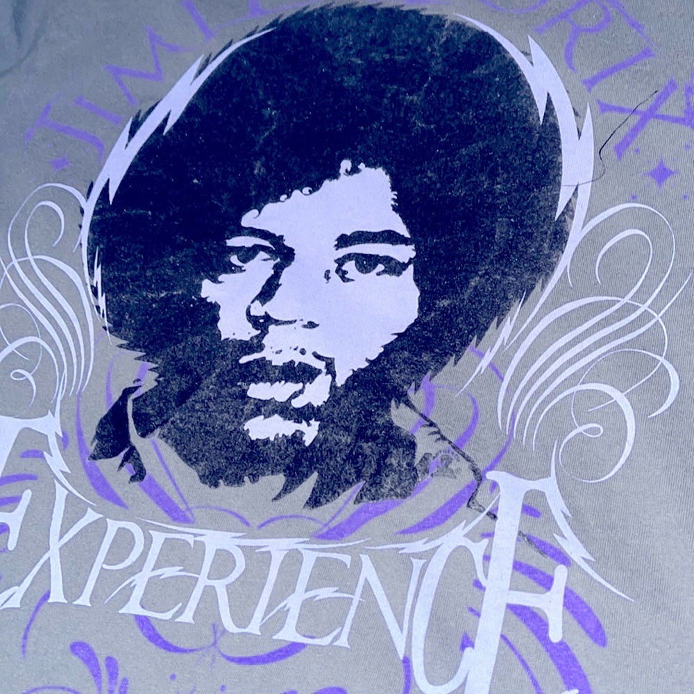 JIMI HENDRIX T-shirt. Short sleeves.